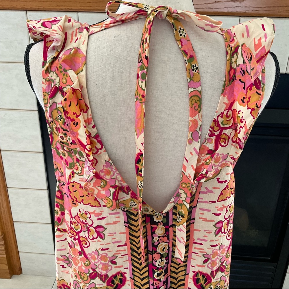 EUC Free People Tulum Tunic, Sz S - Picture 4 of 9